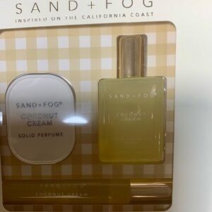 Coconut Cream Body Oil Set - Cream and Gold